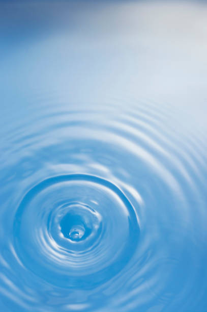 istock Blurry close up view of water surface. Abstract water background. 1408386792