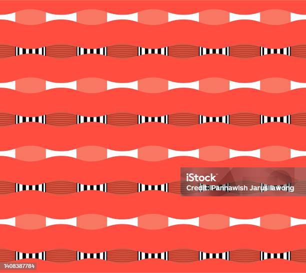 Japanese Loop Sample Japanese Loop Stripe Vector Seamless Pattern Stock Illustration ...