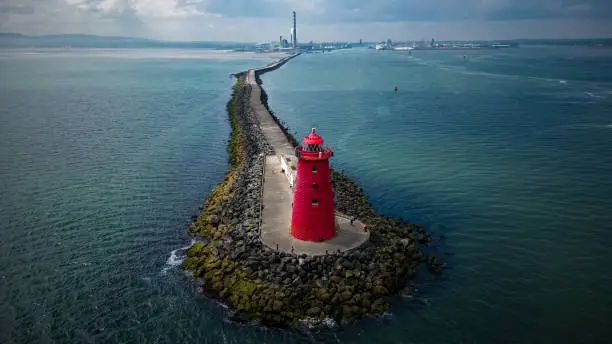 Closets Lighthouse to Dublin City