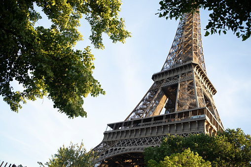 The Eiffel Tower is a popular destination for tourists in Paris