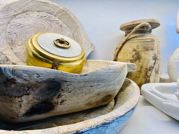 istock Interiors of Wood & Brass Ornaments 1408407015