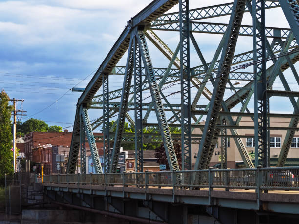 istock Truss Bridge over the Seneca River 1408409173