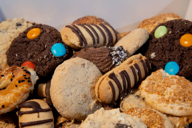 istock Toffee Crunch Chocolate Chip Cookies 1408409556