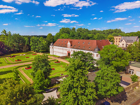 The Castle Wildegg is a big medieval building built in the 13th Century. It was part of the Hapsburg Dynasty. Now inside the Castle is a beautiful Museum about the Families and Knights where living inside. The image was captured during springtime.