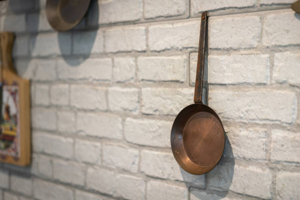 istock Set of antique kitchen untensils - Interior decoration. 1408425177