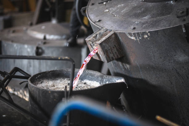 istock Aluminium Foundry And Casting. Industrial Design 1408426559