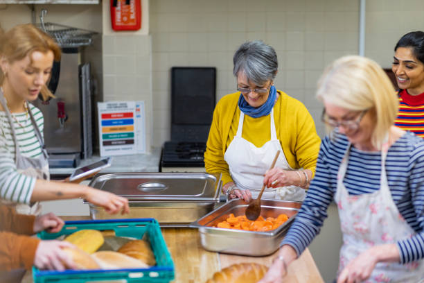 istock Preparing the Vegetables for the Soup Kitchen 1408432845