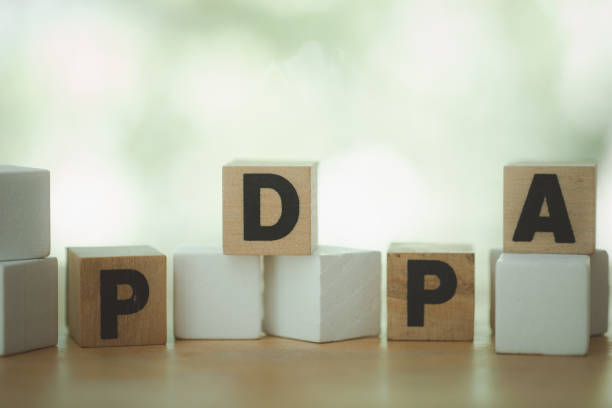 istock Wooden blocks with text PDPA. PDPA acronym Personal Data Protection Act. 1408434631