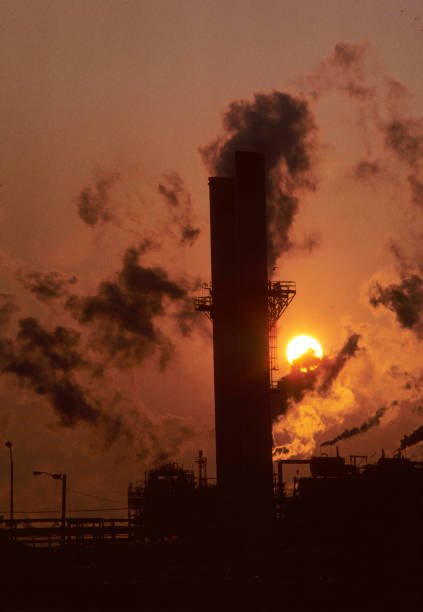 istock Industrial Emissions in Texas, USA 1408436414