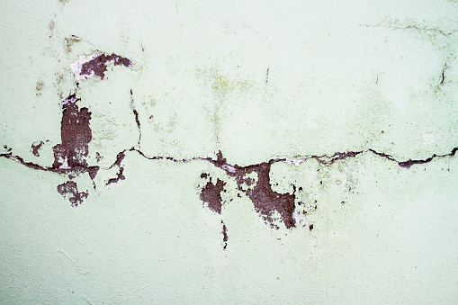 Weathered And Cracked Wall