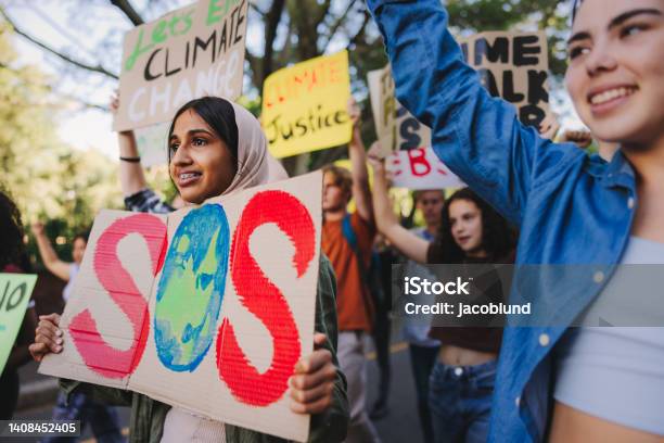 Save Our Species Campaign Stock Photo - Download Image Now - Climate Justice, Climate Activist, Generation Z