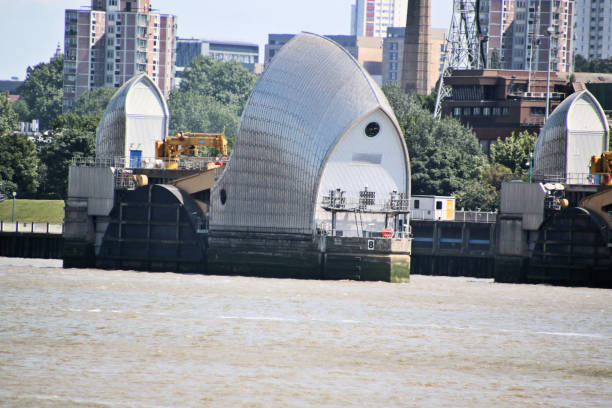 istock A view of the Thames Barrier 1408453635