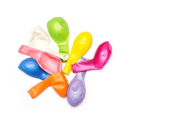 Textile toy balloon details with lights decoration