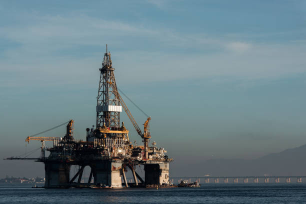 istock Oil Drilling Rig in Rio de Janeiro, Brazil 1408465616
