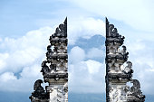Gate of heaven at Pura Lempuyang temple, Bali, Indonesia