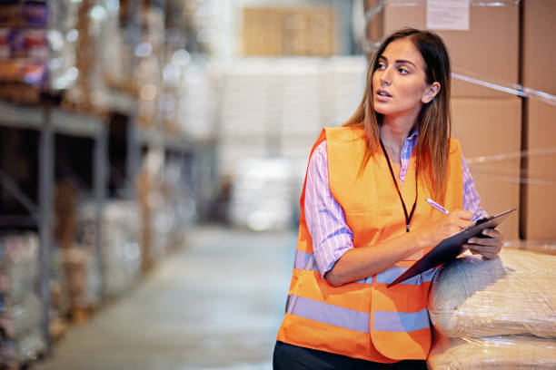 istock Portrait of warehouse manager 1408472623