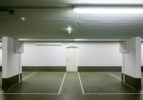 modern parking level in austria - photo
