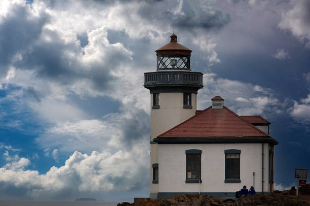 Lime kiln lighthouse, San Juan Island.