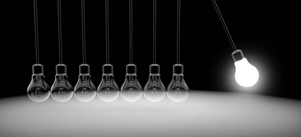 Big Idea Light Bulb Concept stock photo