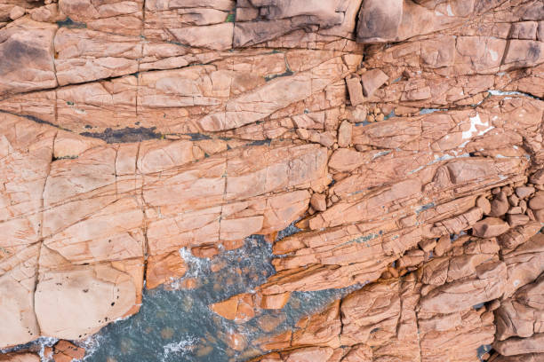 istock Red granite coast landscape in France. 1408485944