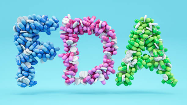 FDA Made of Colurful Pills and Drugs FDA Made of Colurful Pills and Drugs. 3D Render food and drug administration stock pictures, royalty-free photos & images