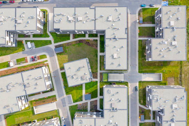 istock Residential Buildings from Above 1408497331