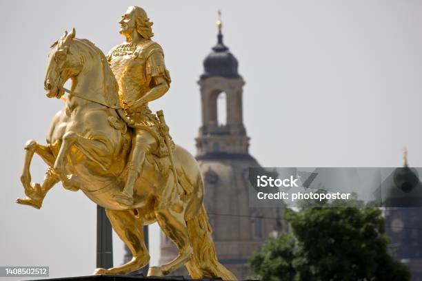 August Der Starke Stock Photo - Download Image Now - Beauty, Color Image, Dresden - Germany