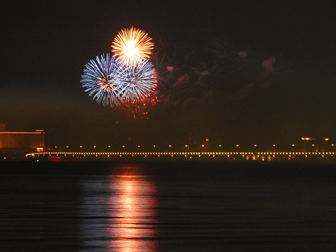 Firework celebration during July 4th 2022
