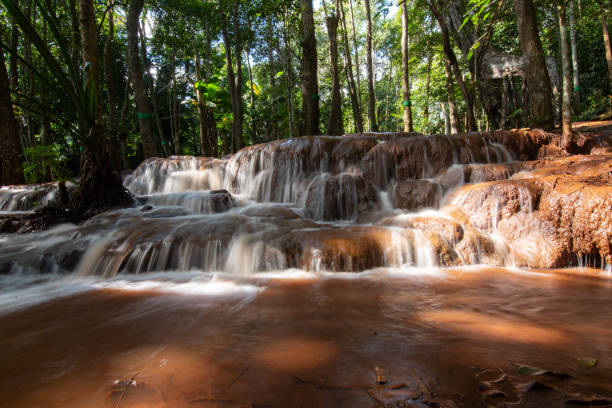 istock Waterfall march in Tak province, Thailand 1408553830