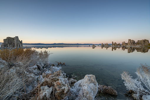 Tufa in Mono Lake, California
