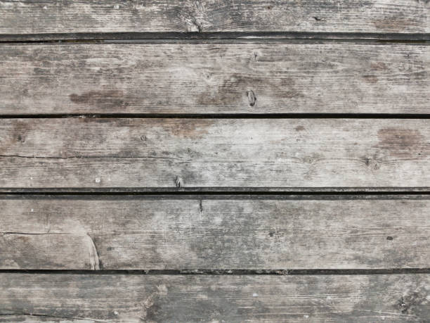 istock old wooden board floor, brown background wall 1408585116
