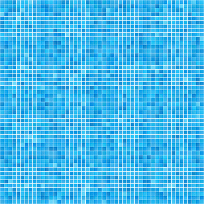 Full frame shot of blue herringbone brick flooring tile texture
