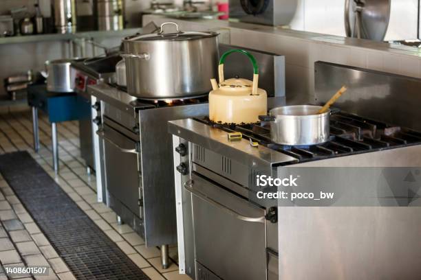 Industrial Kitchen Stock Photo - Download Image Now - Boiling, Botswana, Business