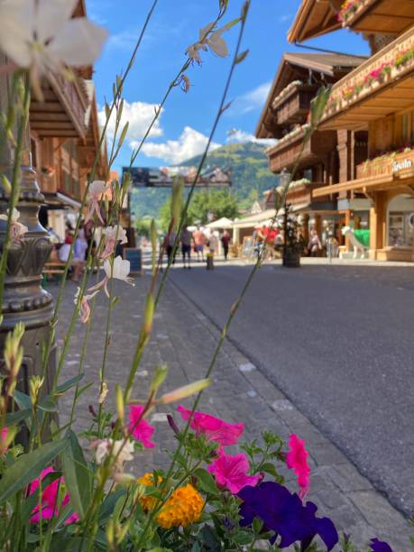 Switzerland - Gstaad - old village - chalet