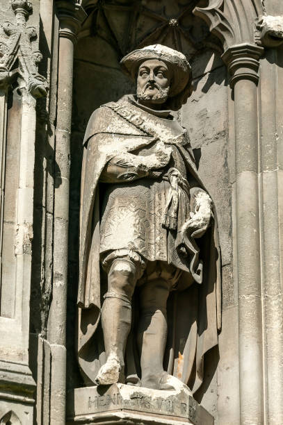 istock Henry VIII statue at Canterbury Cathedral 1408616904