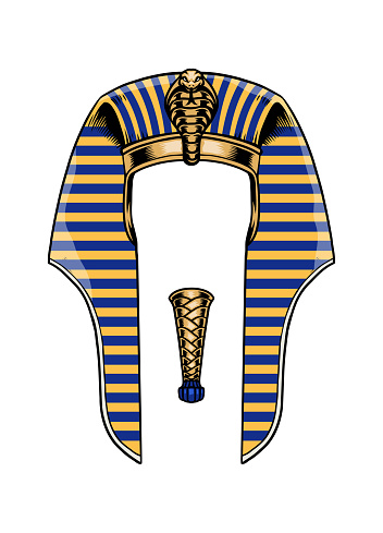 Vector of Egypt King Head Dress