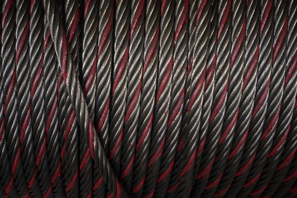 istock Winding Sling Wire Steel pattern for Background. 1408639679