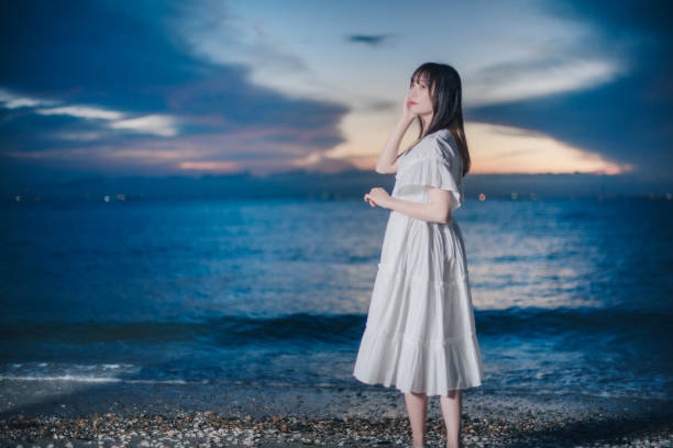istock woman in the sea 1408659251