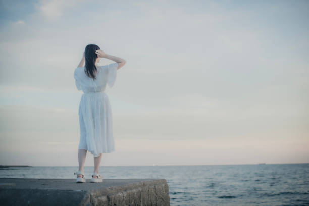istock woman in the sea 1408659525