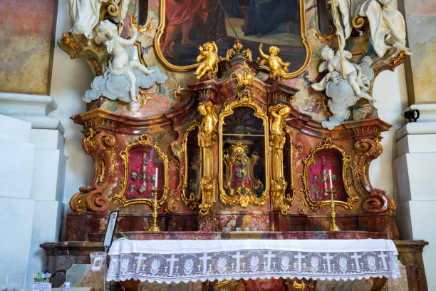 istock Interior of Basilica St. Alexander and St. Theodor 1408659687