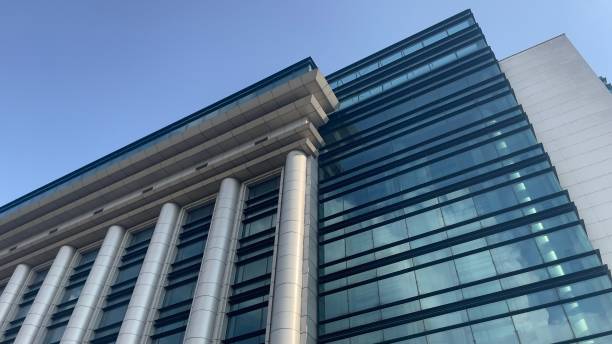 istock Glass and metal modern building 1408662444
