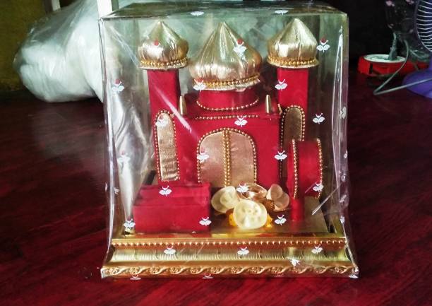 istock Mosque Shape Dowry Jewelry Box Miniature Mosque For Islamic Wedding Events 1408662791