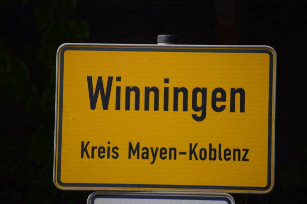istock city limits sign of Winningen 1408673083
