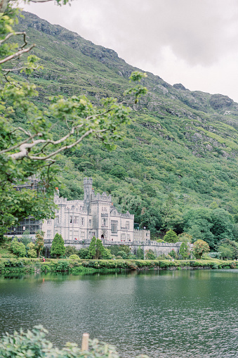 Kylemore Abbey in County Galway, Ireland in Kylemore, County Galway, Ireland