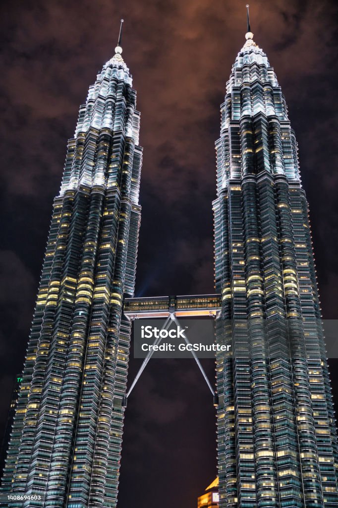 Petronas Twin Towers Famous Twin Towers, Kuala Lumpur, Malaysia Kuala Lumpur Stock Photo