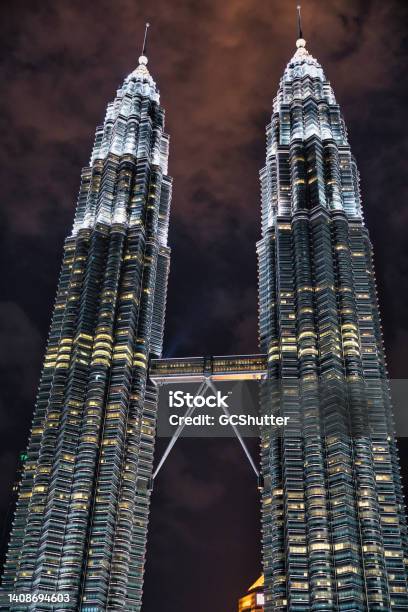 Petronas Twin Towers Stock Photo - Download Image Now - Kuala Lumpur, Architecture, Asia