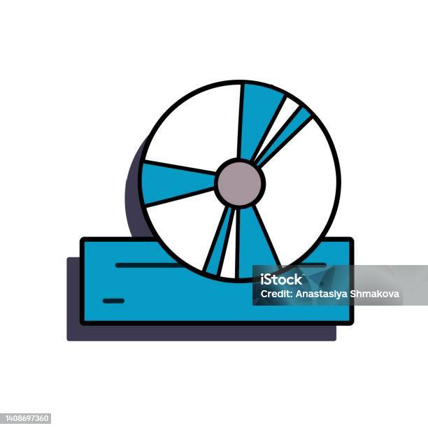 Classic Computer Disc Icon Cd Disk Is An Interface Element Of An Old Windows Pc From The 90s In ...