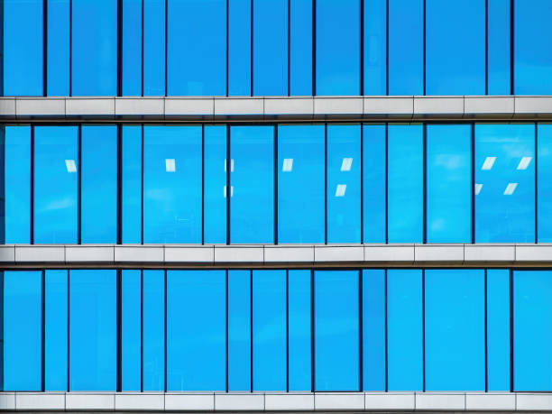 istock Glass facade of a modern building. Background image 1408714854