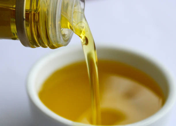 istock Natural olive oil in the bowl 1408727692
