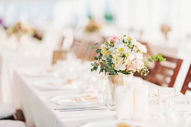 istock Fresh flowers wedding decoration 1408734250